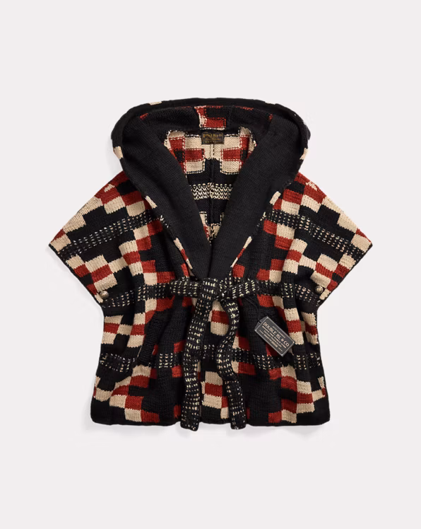 RRL x Zefren-M Hooded Wrap Cardigan