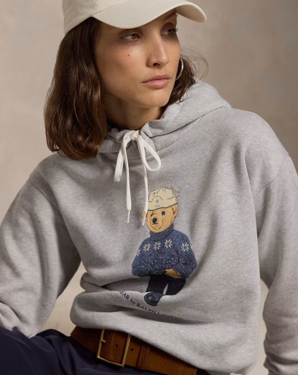Polo Bear Fleece Hoodie