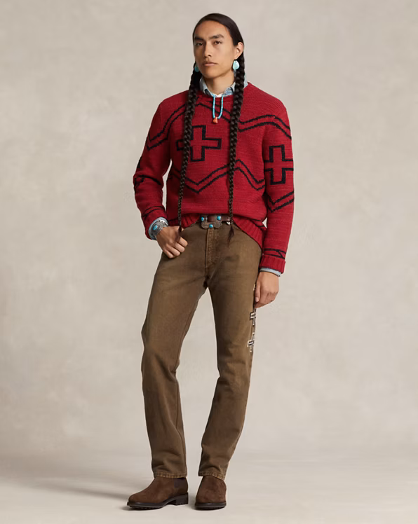 PRL x Naiomi Glasses Wool-Blend Jumper