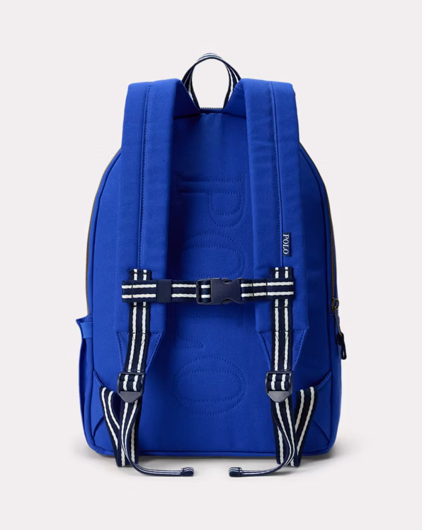 Polo Bear Canvas Backpack