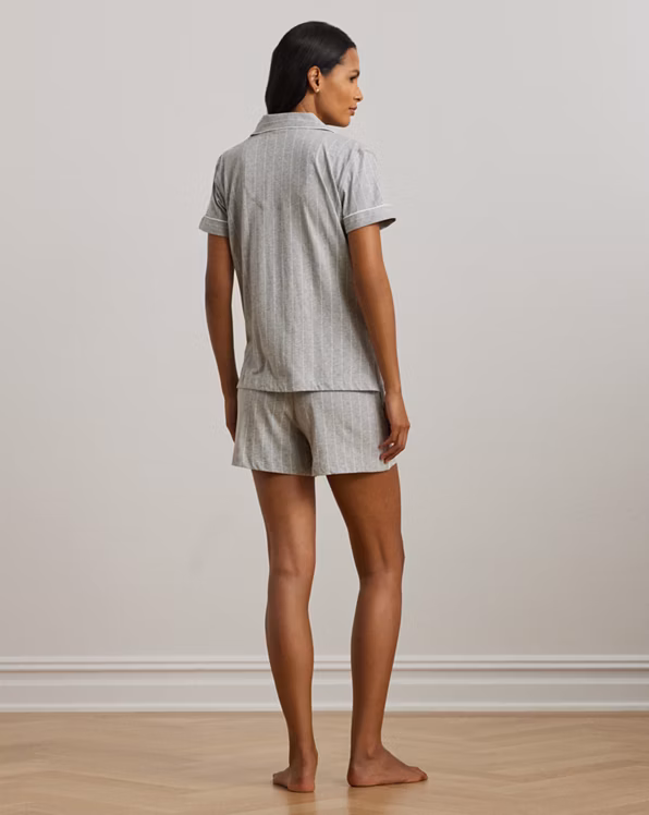 Striped Boxer Sleep Set