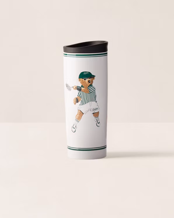 Ralph's Coffee Tennis Polo Bear Tumbler