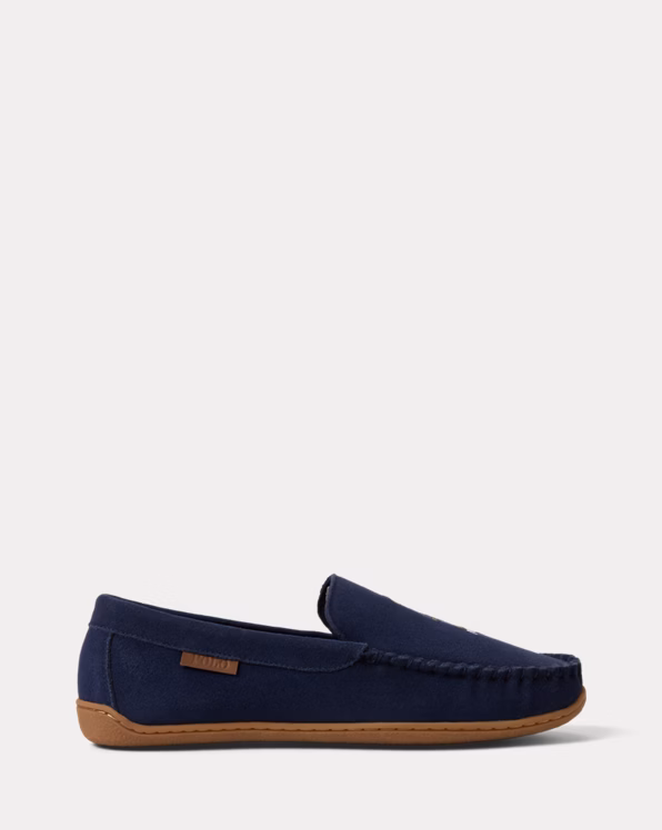 Brenan Polo Bear Suede Slipper