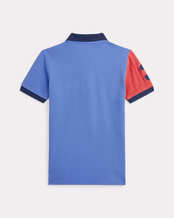 Big Pony Cotton Mesh Polo Shirt