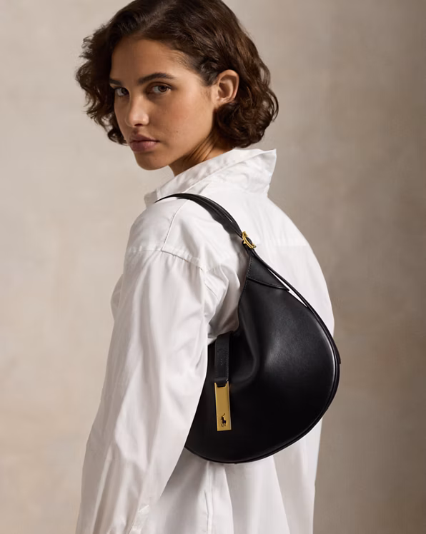 Polo ID Leather Small Shoulder Bag