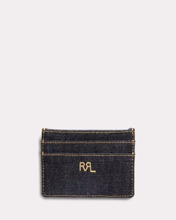 Indigo Denim Card Holder