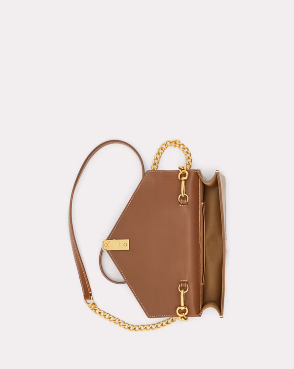 Polo ID Leather Chain Wallet and Bag