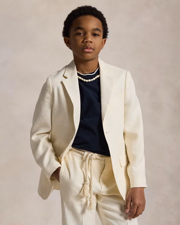 Polo Linen Suit Jacket