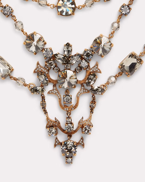 Multi-Crystal Necklace