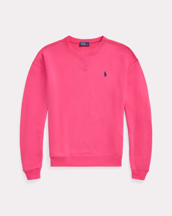 Lightweight Fleece Crewneck Pullover