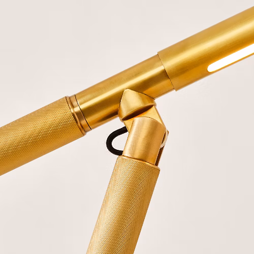 Barrett Knurled Boom-Arm Desk Light