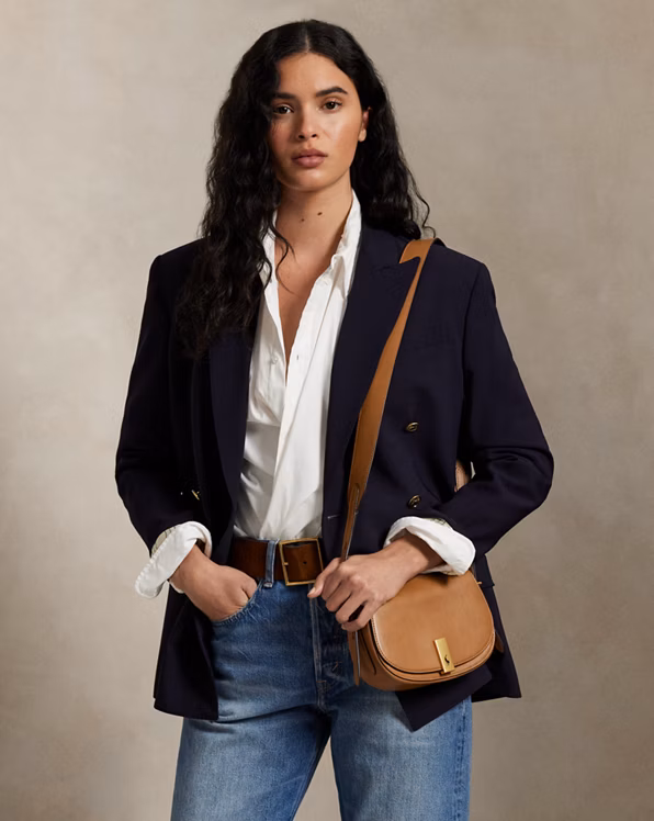 Polo ID Calfskin Mini Saddle Bag