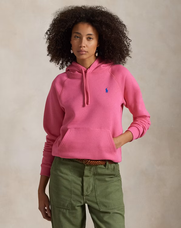 Shrunken Fit Fleece Hoodie