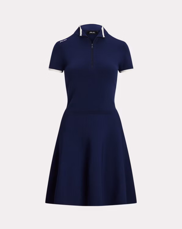 Knit Fit-and-Flare Dress