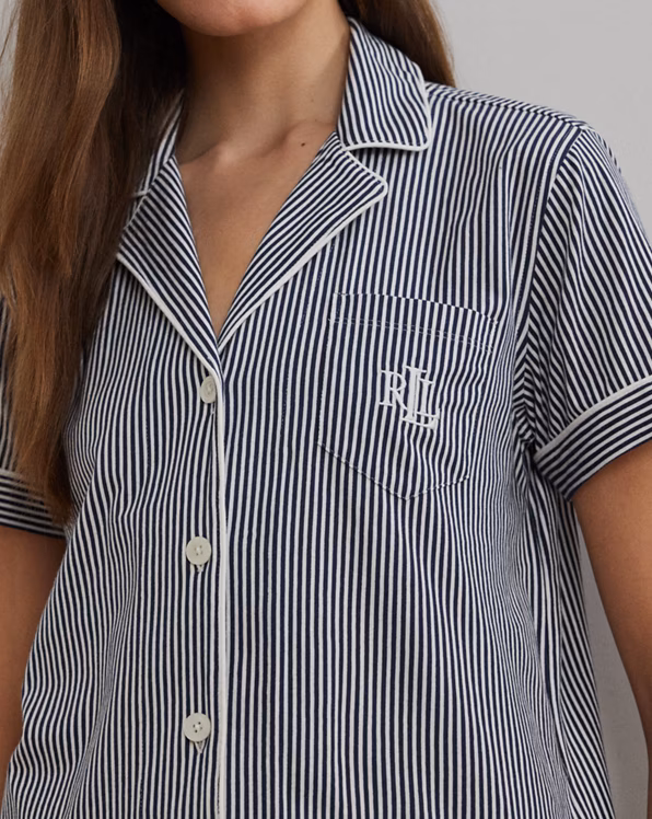 Striped Boxer Pyjama Set