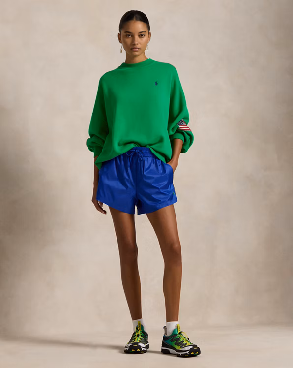 Oversize Logo Fleece Crewneck