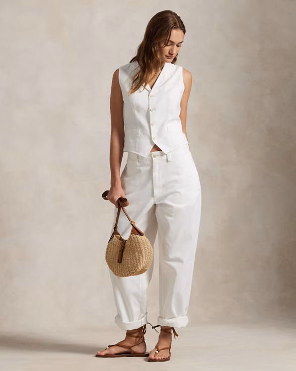 Linen-Cotton Waistcoat