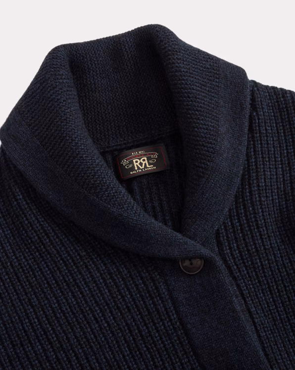 Cashmere Shawl Collar Cardigan