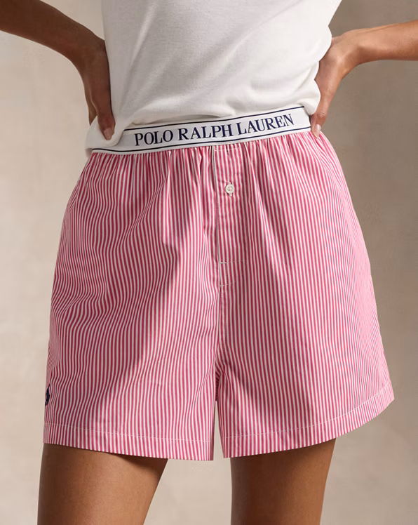 Striped Cotton Boxer