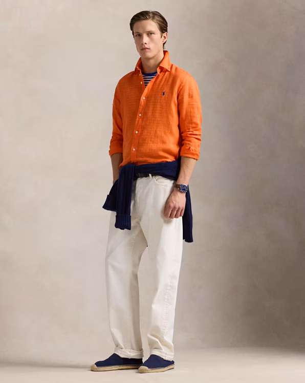 Custom Fit Linen Shirt