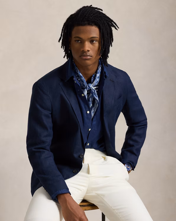 Slim Fit Linen Shirt