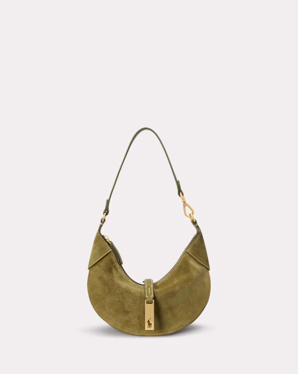 Polo ID Suede Mini Shoulder Bag