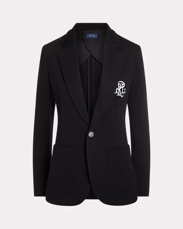 Double-Knit Jacquard Blazer