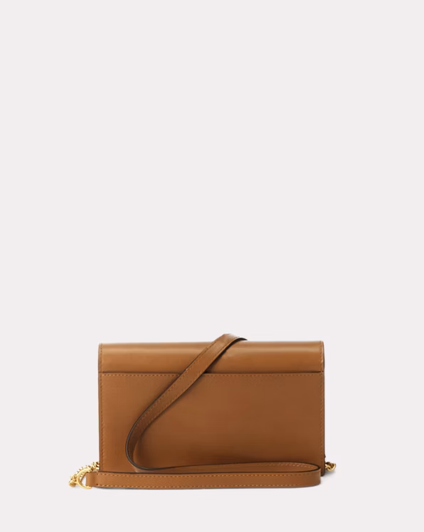 Polo ID Leather Chain Wallet and Bag