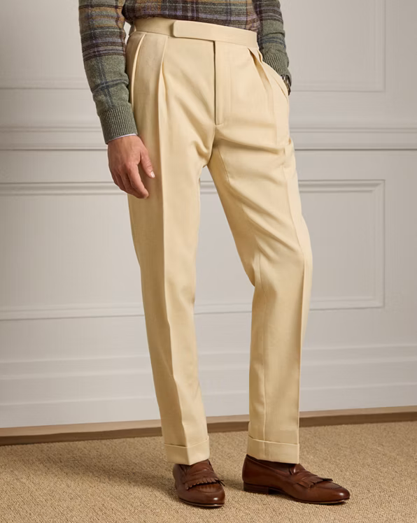 Gregory Hand-Tailored Twill Trouser