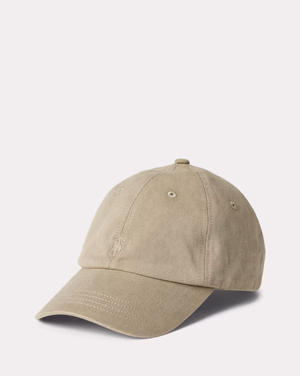 Mineral-Dyed Twill Ball Cap
