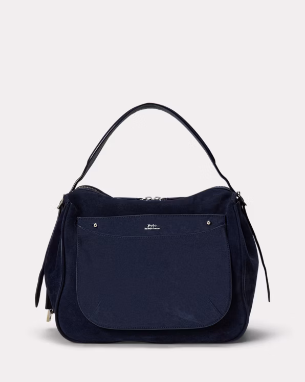 Polo ID Suede Satchel