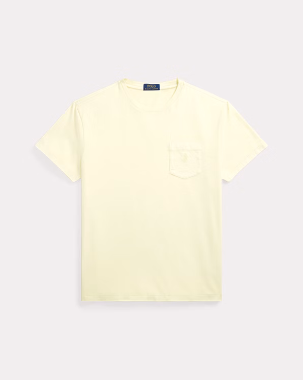 Custom Slim Mineral-Dyed Pocket T-Shirt