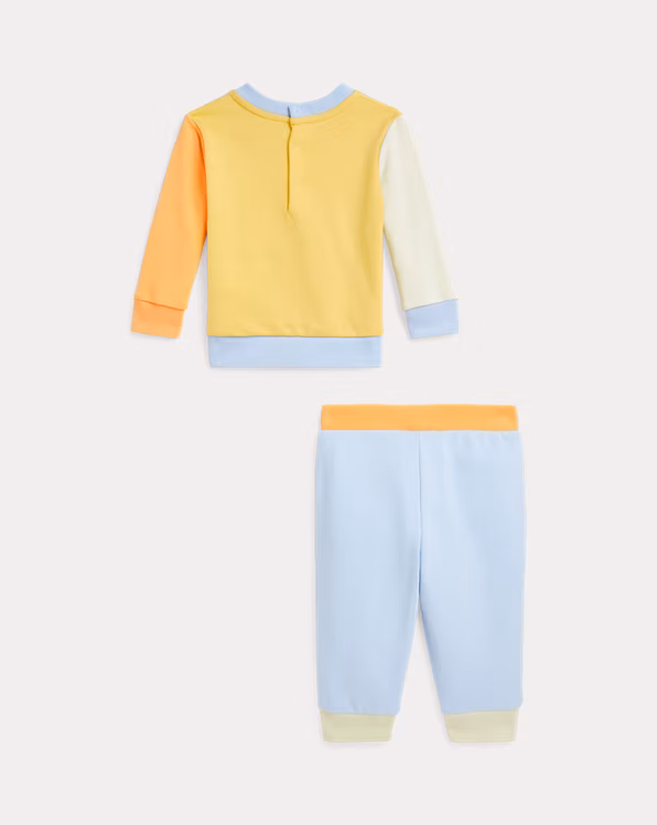 French Terry Sweatshirt & Trouser Set