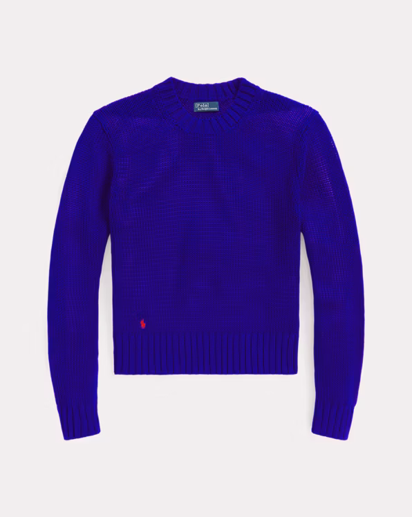 Cotton Crewneck Jumper