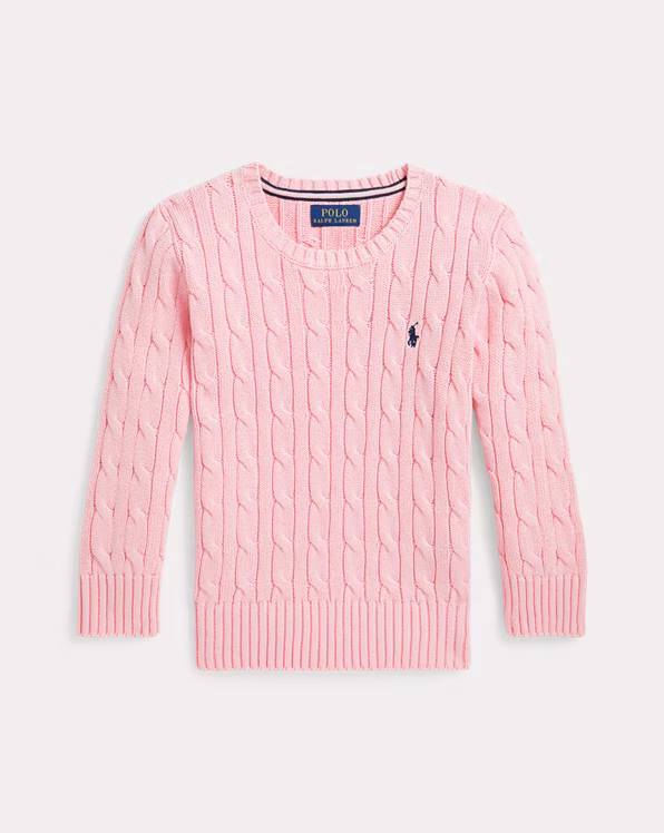 Cable-Knit Cotton Jumper