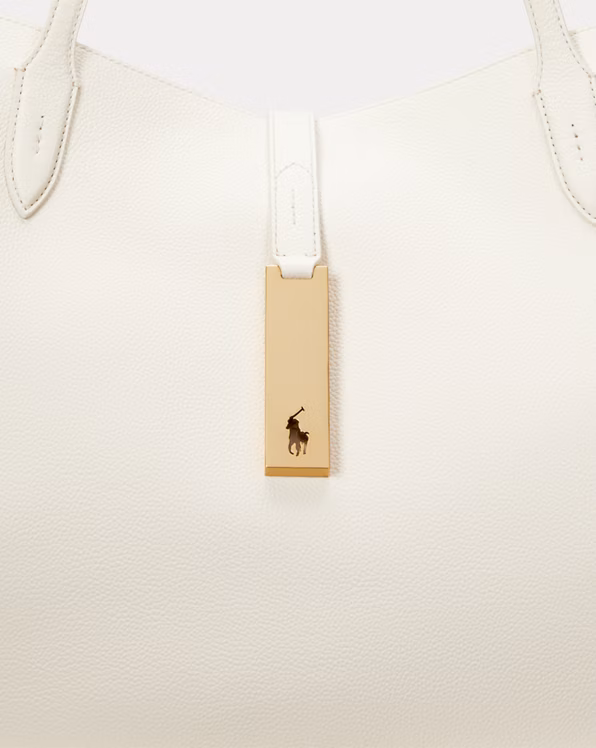 Polo ID Leather Large Tote