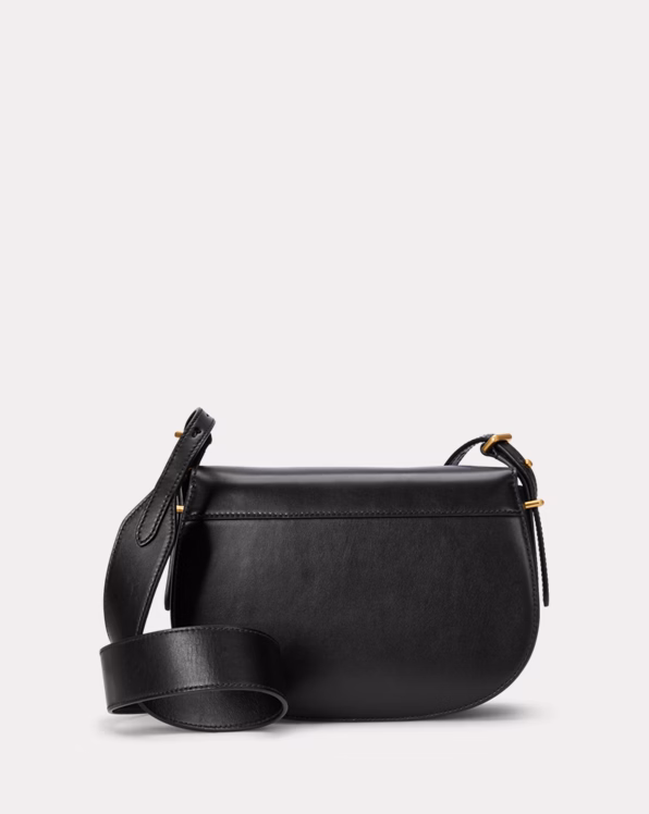 Polo ID Leather Saddle Bag