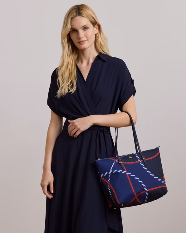 Nylon Medium Keaton Tote Bag