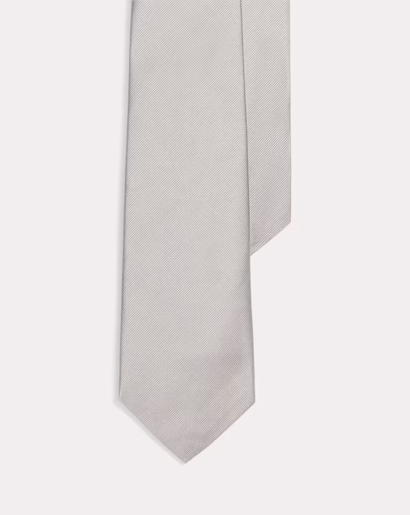 Silk Repp Narrow Tie