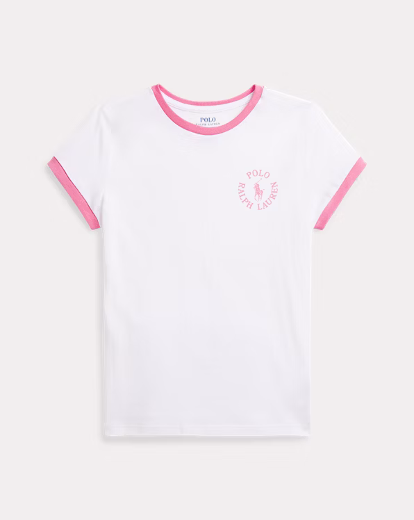 Big Pony Logo Cotton Jersey T-Shirt