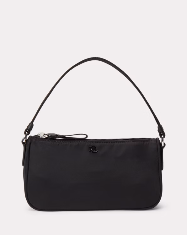 Medium Nylon Top-Handle Pouch