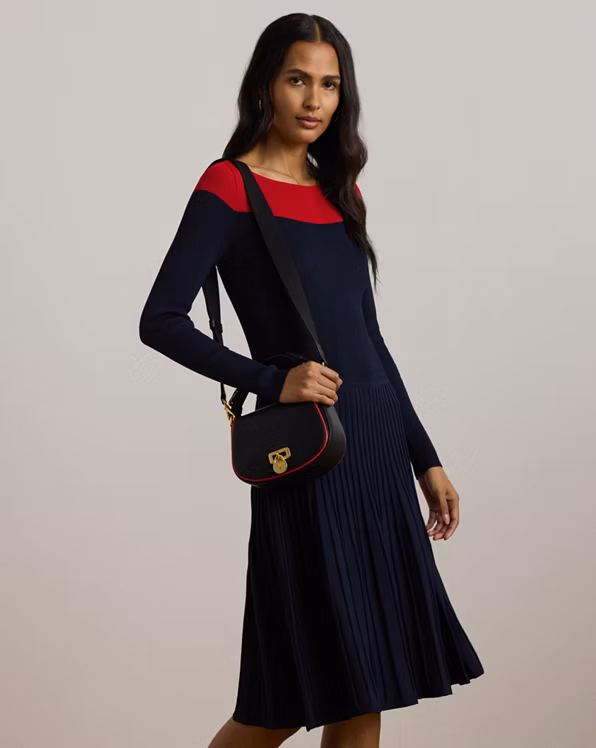 Two-Tone Medium Tanner Crossbody Bag