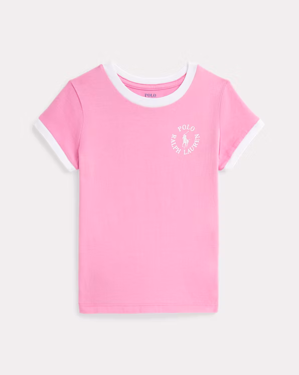 Big Pony Logo Cotton Jersey T-Shirt