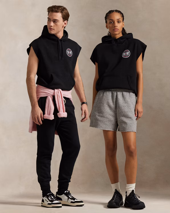 Pink Pony Sleeveless Hoodie