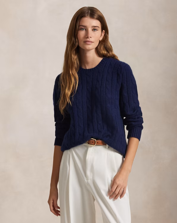 The Iconic Cable-Knit Cashmere Jumper