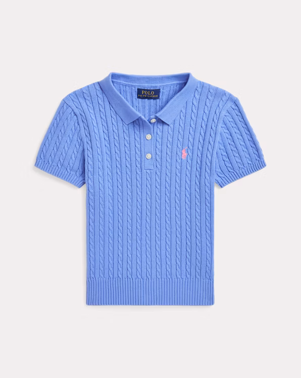 Mini-Cable Cotton Polo Jumper
