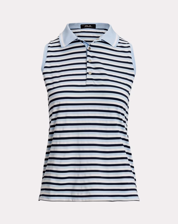 Tailored Fit Sleeveless Polo Shirt