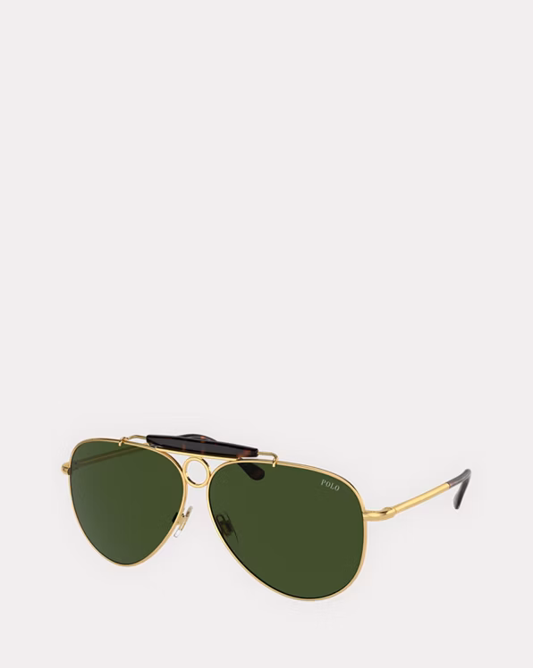 Metal Pilot Sunglasses