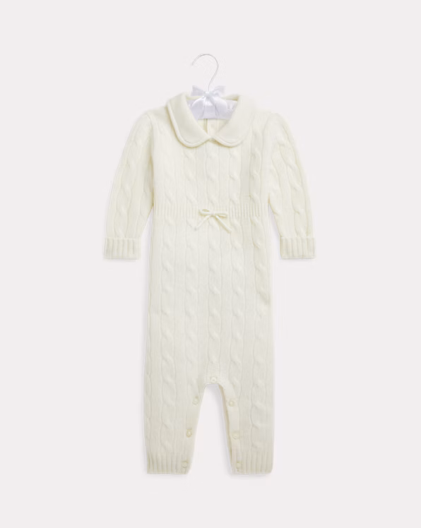 Cable-Knit Cashmere Coverall