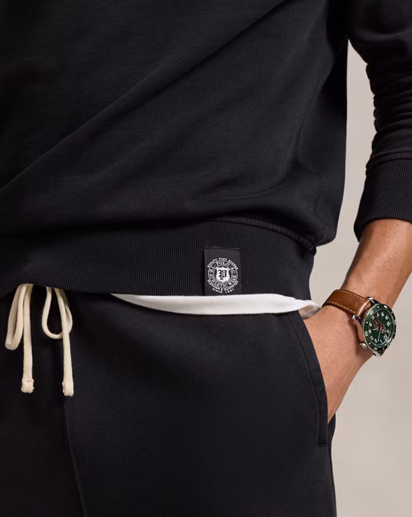 Garment-Dyed Fleece Sweatshirt